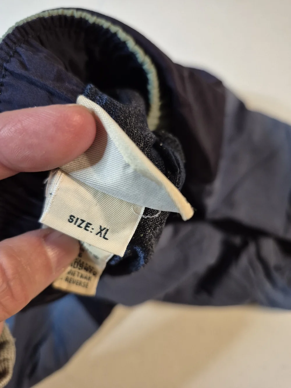 L.L. Bean Men's Colorblock Swim Trunks - Sage Green/Blue/Slate 4834